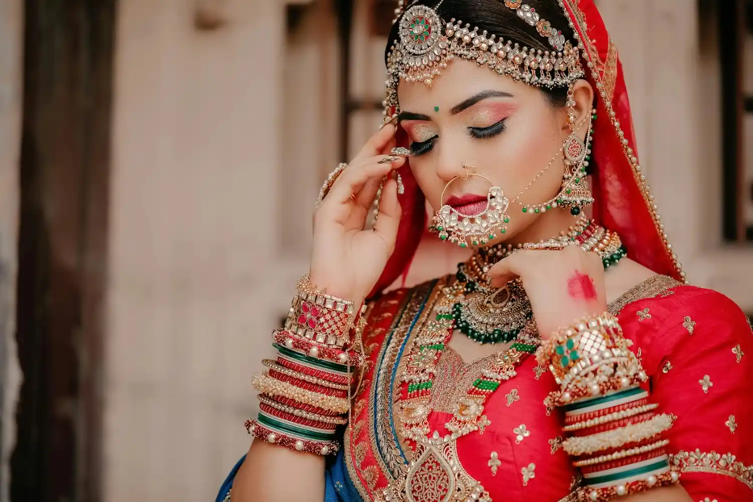 Luxury bridal jewellery set